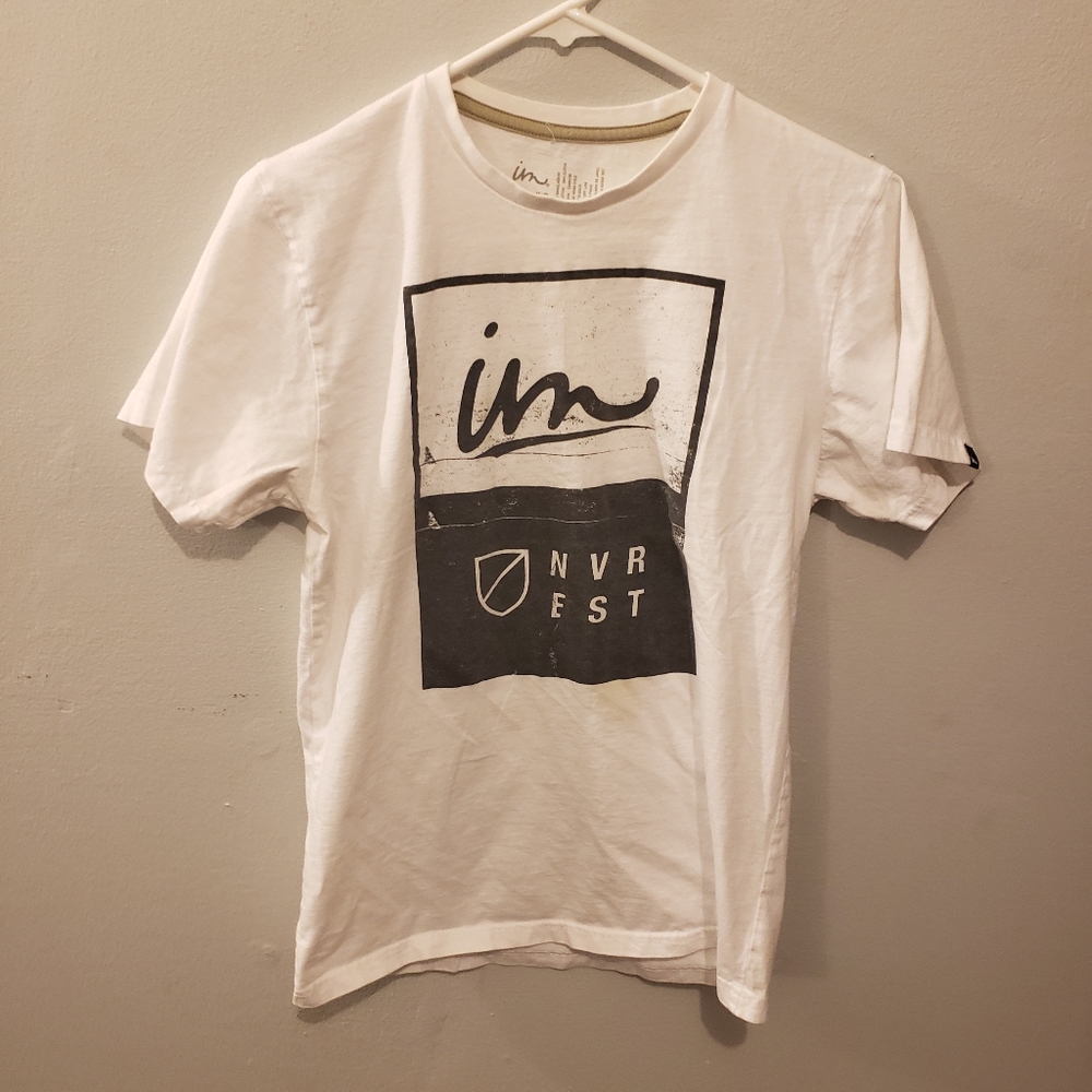 (im) Underachievers White Tee Size Small
